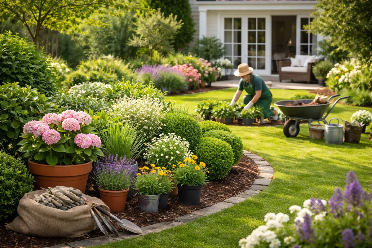 Comment réaliser des travaux de jardinage pour améliorer l'esthétique de la maison
