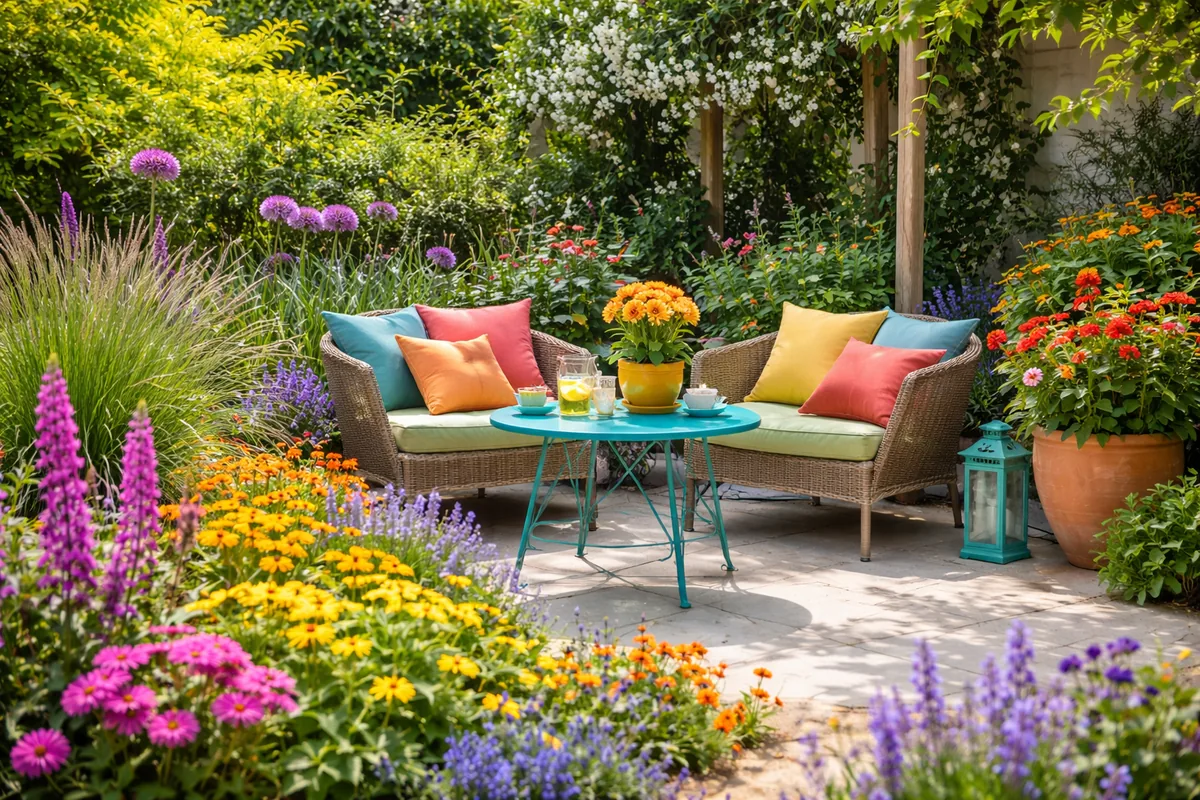 Comment bien choisir les couleurs pour la décoration de son jardin