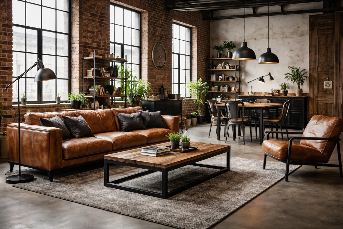 Comment choisissez le mobilier pour une décoration industrielle réussie