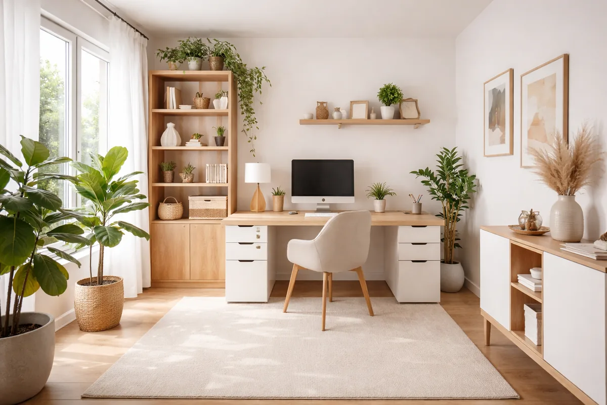 Quel type de décoration choisir pour un bureau à domicile de 15 m²