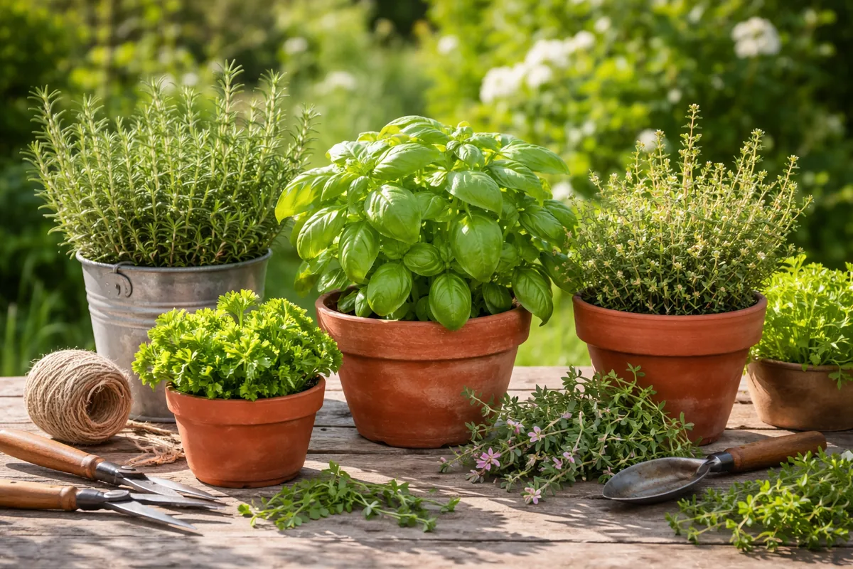 Comment bien choisir ses plantes pour un jardin aromatique